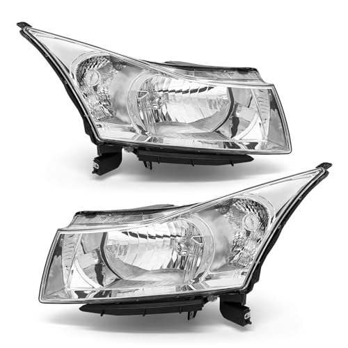 2011–2015 Chevy Cruze Headlight Assembly | Chrome Housing Replacement