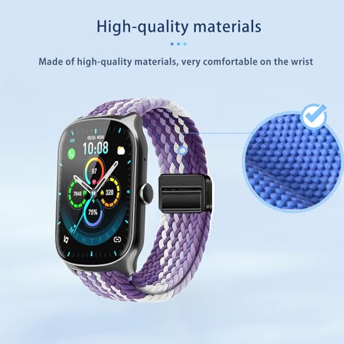 Correa nylon trenzado para STECEi S68 smartwatch miniatura 3
