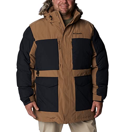 Columbia Men's Marquam Peak Fusion II Parka, Delta/Black, X-Large