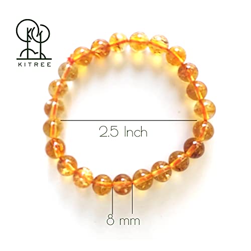 Image of HEALING AND SEMI-PRECIOUS CRYSTAL STONE BRACELET 8 MM ROUND FOR FENSHUI