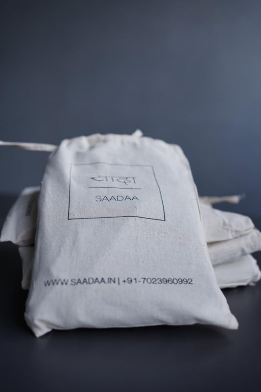 Image of Saadaa Cotton Shoe Bags for Travel Men & Women Drawstring Shoe Cover Organizer Pouch for Storage at Home & Gym Reusable Travelling Accessories Footwear Bags - Pack of 5 (Beige)