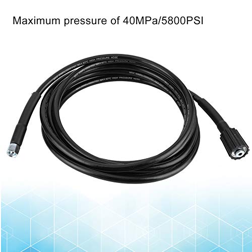 40Mpa/5800Psi High Pressure Washer Hose,Auto Washer Hose High Pressure Water Cleaning Rubber Pipe Fit For Karcher K2 K3 (8M) #TOP5
