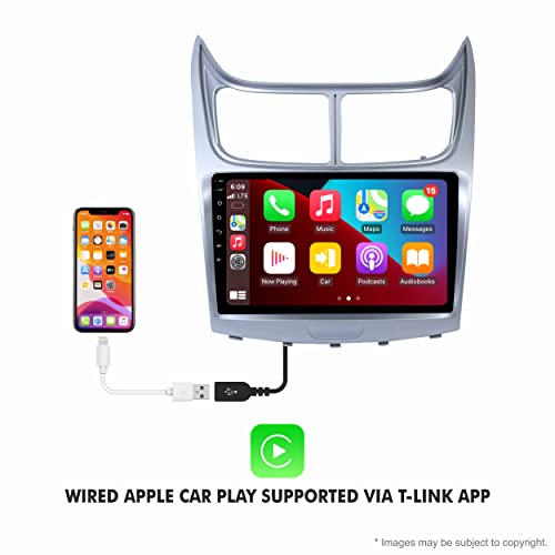 Image of 9 inch Android 10 Car Stereo for Chevrolet Sail | Wireless Apple CarPlay & Android Auto | 2GB /16GB | Full HD Touchscreen | WiFi /GPS /Bluetooth | Frame & Reverse Parking Camera Included
