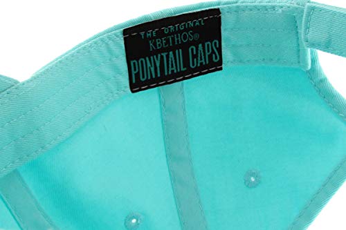 Image of Classic Plain Ponytail Messy High Bun Headwear Adjustable Cotton Trucker Mesh Glitter Hat Baseball Cap