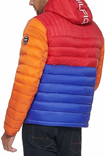 Tommy Hilfiger Mens Quilted Warm Windbreaker Jacket Red XXL2