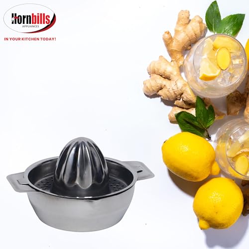 Image of HORNBILLS Stainless Steel Lemon /Mousambi Hand Squeezer for Citrus Orange Juicer Lemon Lime Fruit Kitchen Tool