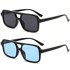 2 Pack (Bright Black/Black + Bright Black/Blue)