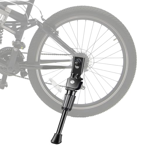 qhklew Fahrradständer, 14 Zoll Kinderfahrrad Ständer, Aluminiumlegierung Einstellbarer Kinder Bike Stand, Kinderfahrrad Einseitiger Stand, für Kinderfahrräder, Balance Bikes, Kleine Fahrräder qhklew Fahrradständer, 14 Zoll Kinderfahrrad Ständer, Aluminiumlegierung Einstellbarer Kinder Bike Stand, Kinderfahrrad Einseitiger Stand, für Kinderfahrräder, Balance Bikes, Kleine Fahrräder