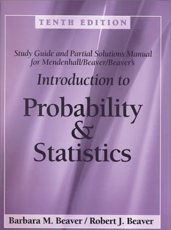 Introduction to Probability and Statistics: Stu... 0534361722 Book Cover