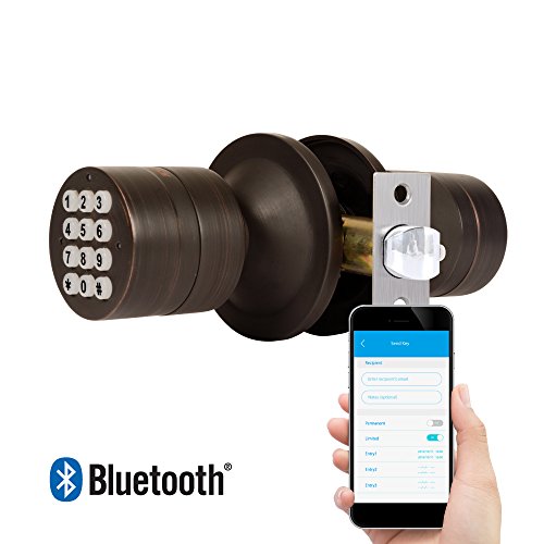 TurboLock TL99 Bluetooth Smart Lock for Keyless Entry with App | Share