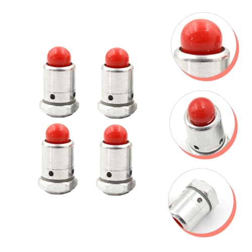 4 Piezas Válvulas de Vapor para Olla a Presión Reemplazo Alta Fiabilidad Seguridad Limitadoras de Presión para Ollas Eléctricas y de Estufa miniatura 6