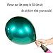 Emerald green balloons 50 pcs metallic green 12 inch chrome green balloons Double layer green balloons are more durable suitable for wedding birthday party balloon decorations