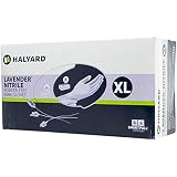 HALYARD Health 52820 KC100 Lavender Nitrile Exam Glove, Powder-Free, Non-Sterile, Extra Large, 250 per Box