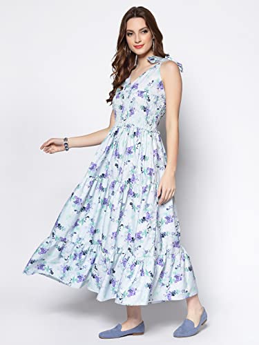 Image of Sera Women's Polyester Fit and Flare Maxi Dress