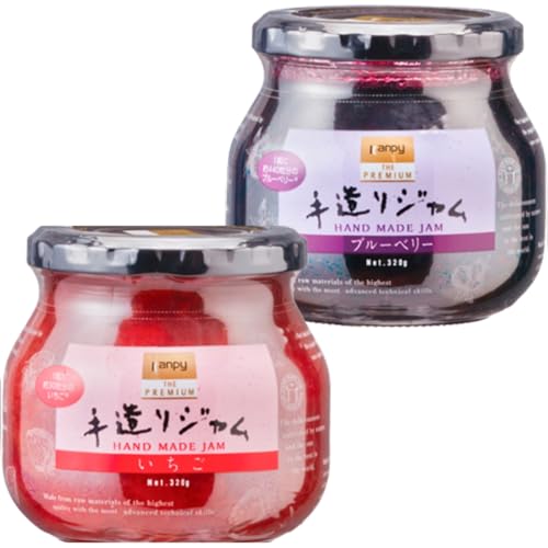 カンピー ザ・プレミアム(グリーンウッド) 手造りジャム320g おためし2個セット Kanpy THE PREMIUM カンピーシリーズ最上級 酸味料・保存料・ゲル化剤を不使用の手作りジャム!