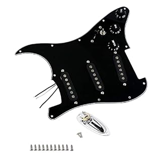 ZYZYZY Pickups De Pincement De Guitare Électrique De Guitare Électrique Alnico V Loaded Préwired 11 Trou SSS Pickups… - Les Beatles, Paul McCartney, John Lennon, RIngo Starr, George Harrison ZYZYZY Pickups De Pincement De Guitare Électrique De Guitare Électrique Alnico V Loaded Préwired 11 Trou SSS Pickups… – Image 2