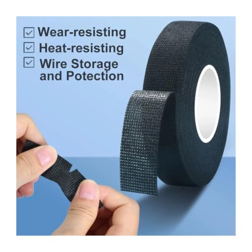Cinta de tela para aislar mazos de cables con función ignífuga e impermeable 5