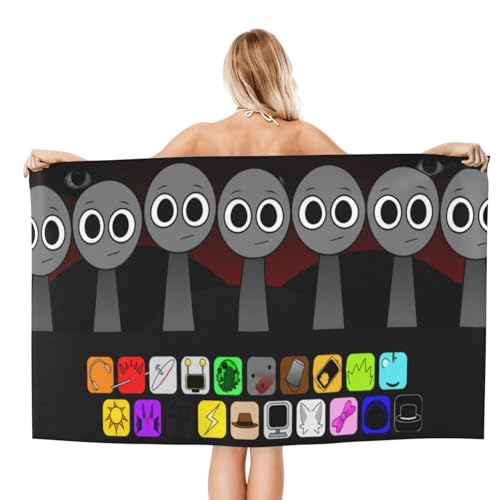 �X�v�����L�[ Sprunki (21) �o�X�^�I�� �}�C�N���t�@�C�o�[ �ӂ�ӂ� ������� �ϋv�� �M�t�g �j�����p 80×130cm