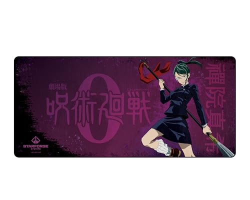 Starforge - Maki Zenin - Jujutsu Kaisen 0 Gaming Desk Mat – Large Extended Mouse & Keyboard Pad