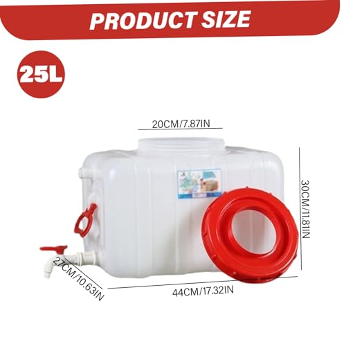 Réservoir d'eau avec robinet pour résoudre le manque d'eau en camping