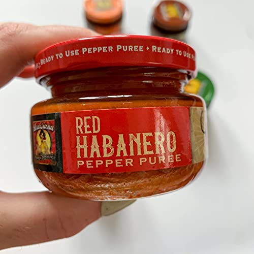 Louisiana Pepper Exchange Red Habanero Pepper Puree Sauce Salsa, Super Hot, Spicy, Chili Seasoning, Plant-Based, Gluten-Free, Replaces Habanero Powder - Image 5