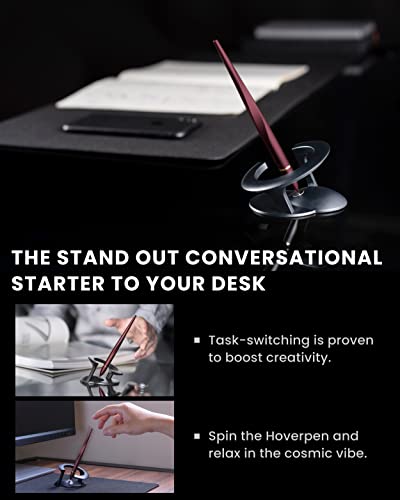 novium Hoverpen Interstellar Edition, Luxury Pen Made With Aerospace Alloys, Unique Aesthetic, Free Spinning Executive Pen - Image 3