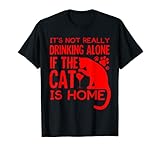 Photo Gallery divertente gatto bere solo regalo fresco bevitore di vino amante degli animali domestici maglietta Photo Gallery divertente gatto bere solo regalo fresco bevitore di vino amante degli animali domestici maglietta
