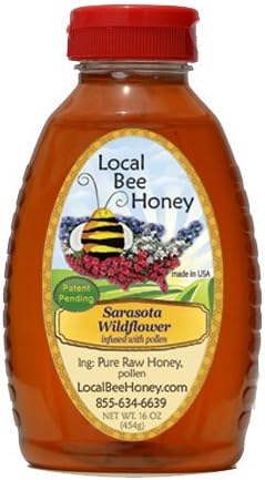 Sarasota Wildflower Honey | Local Bee Honey (Allergy Season)