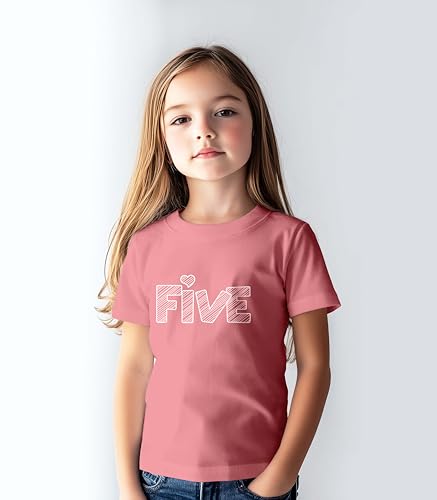 Unordinary Toddler 5th Birthday Shirt Girls 5 Year Old Outfit Girl Five Years Happy Bday Gift Fifth Tshirt4