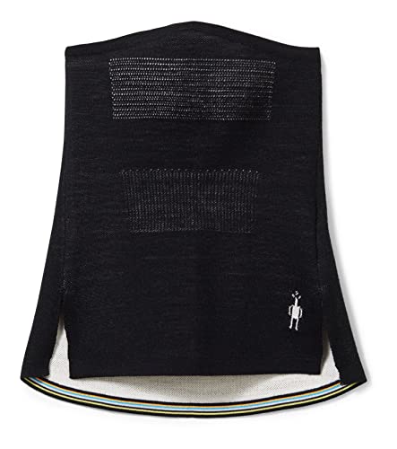 Smartwool Intraknit Thermal Merino Neck Gaiter - Black/White #TOP4