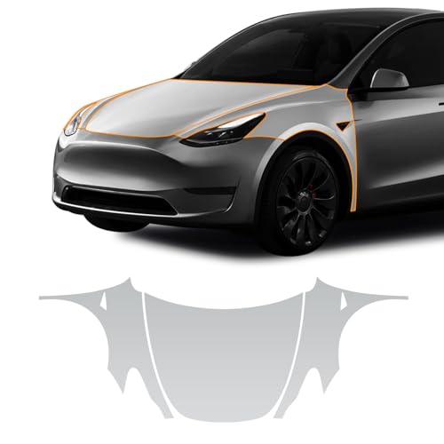 FDAIUN 8.5 Mil PPF Precut Car Paint Protective Film Compatible with Tesla Model Y 2020-2023 TPU HD Film Scratch Protector Exterior Accessories