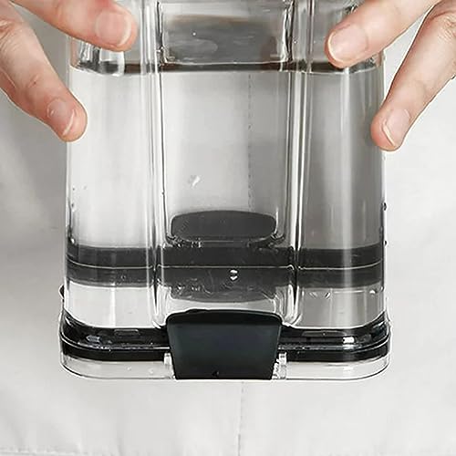 Large Stackable Clear Food Storage Container with Airtight Lid for Kitchen (White) - image 6