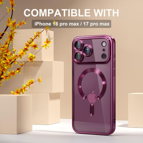 Image of Misea Magnetic for Phone 18 Pro Max /17 Pro Max Case Compatible MagSafe