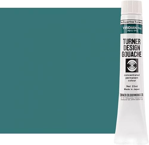 Turner Design Gouache - Viridian 60-B - 25ml
