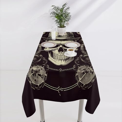 Nappe de table rectangulaire lavable anti-tache pour simplifier la décoration de vos fêtes