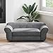vidaXL Hundesofa Dunkelgrau 72x45x30cm Plüsch Hundebett Hundecouch Katzensofa
