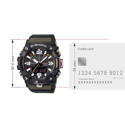 Image of Casio G-Shock GG-B100X-1A3DR Analog-Digital Green Watch Men (G1790)