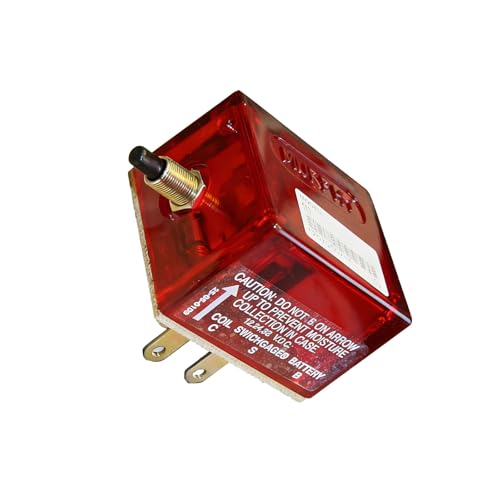 Psdndeww Interruptores Magnéticos De Botón Pulsador para Aplicaciones Marinas Murphy 117 con Indicadores De Fallo De Reinicio Manual 25700071 Interruptores De Parada del Motor