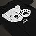 Coca-Cola Polar Bear Wave Men's T-Shirt Black