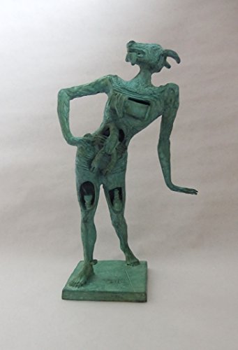 Ka Design Fine Pure Bronze Surrealism Sculpture, Minotaur, Salvador Dali #TOP6