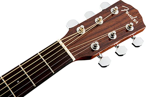 Image of Fender CC-140SCE Concert Cutaway Acoustic Guitar, Sunburst, with Case