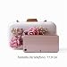 Imagen de EVEOUT Bolso de Novia con Cuentas Flor Perlas para Novias