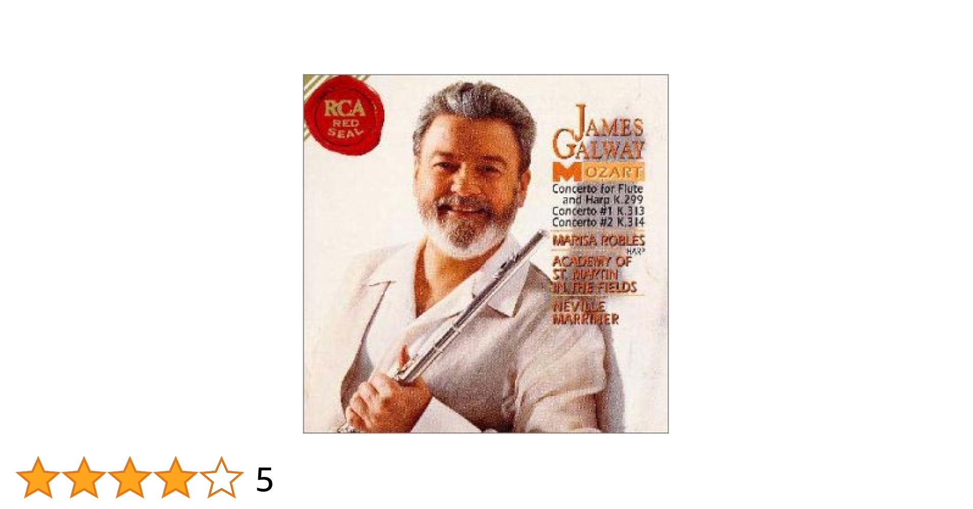 モーツァルト:フルート協奏曲第1番&amp;第2番、フルートとハープのための協奏曲 [CD] Amazon.co.jp: モーツァルト：フルート協奏曲第1番＆第2番