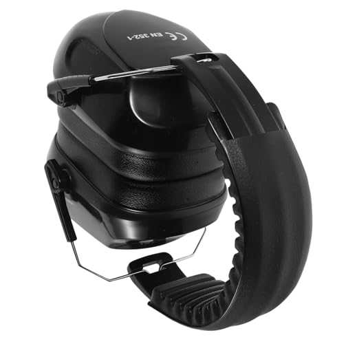 Healeved 2pcs Noise Reduction Ear Muffs for Adults Comfortable Sound Dampening Shooting Study Concerts Secure Fit Earmuffs for Hearing Protection