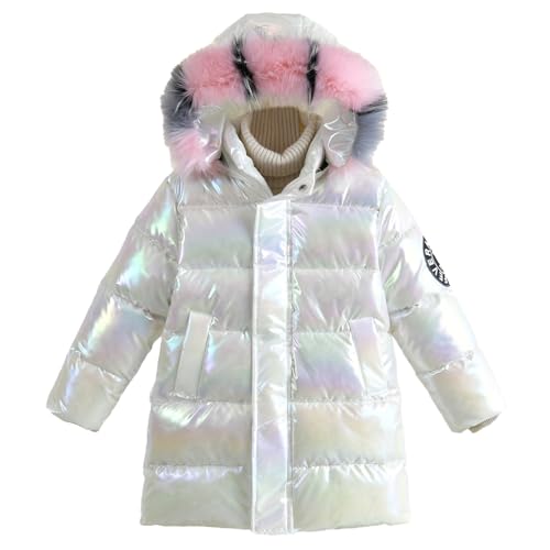 Manteau coloré pour enfants : fini le froid avec cette veste fille irisée