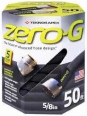 Miniatura 7 de Apex 4001-50 - Manguera de jardín ligera ultra flexible duradera sin torceduras de 50 pies