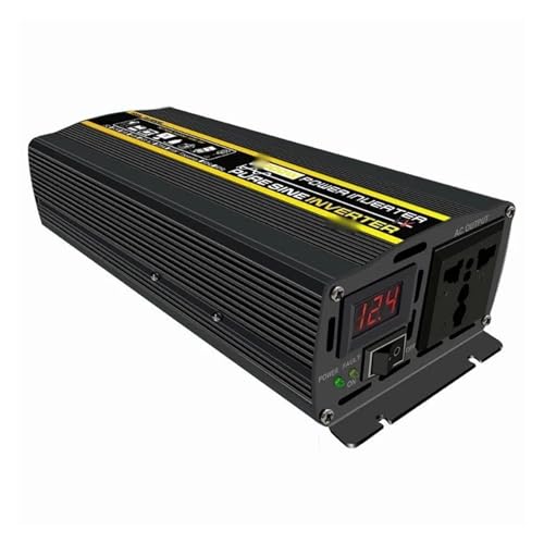 Onduleur solaire 4000W convertisseur tension DC 12V pour autonomie en camping-car