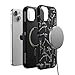 Casely iPhone 15 Case | Corpse Pose | Skeleton Yoga | Compatible with MagSafe | Bold Protective Design