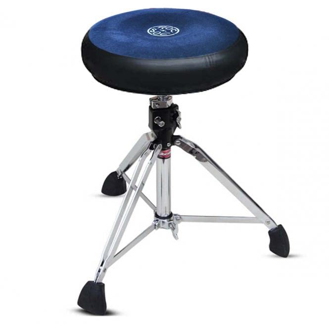 Sgabello Drum Personalizzato Sgabello Per Batteria Roc N Soc Trono - Colore Rosso, Base Personalizzata, Made In USA Trono Batteria Base Personalizzata