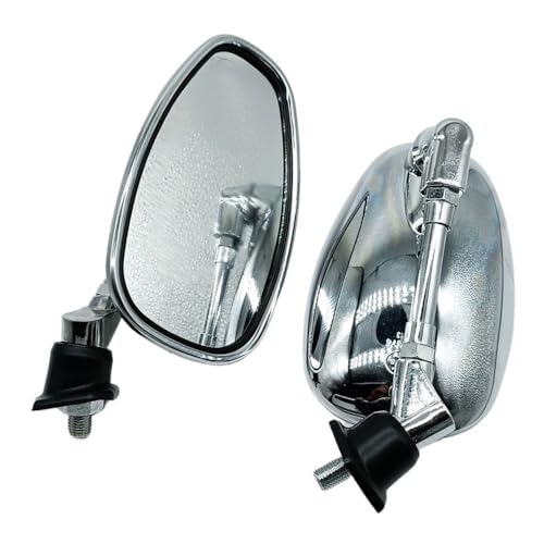 Espejos retrovisores para moto estilo retro manillar XVS125 5